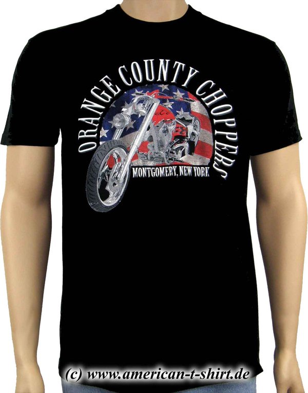 Flagged Bike Classic Cotton T-Shirt